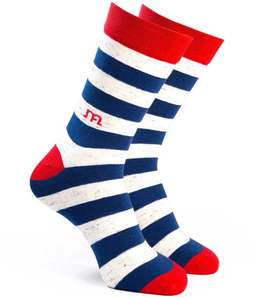 Man Arden - Multicolor Cotton Men's Mid Length Socks ( Pack of 1 ) Man Arden - Multicolor Cotton Men's Mid Length Socks ( Pack of 1 )