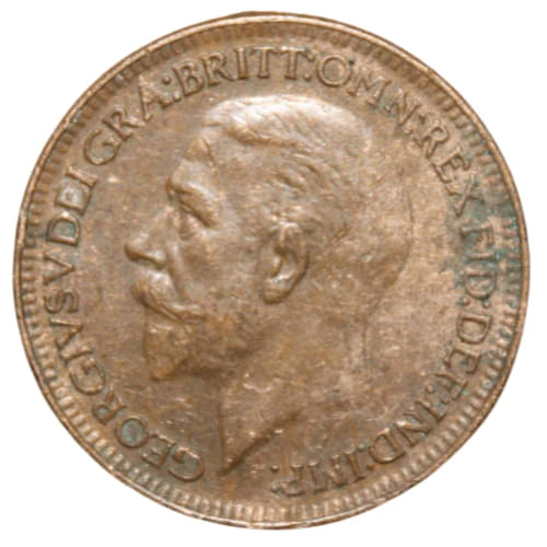     			Numiscart - 1 Farthing (1928) 1 Numismatic Coins