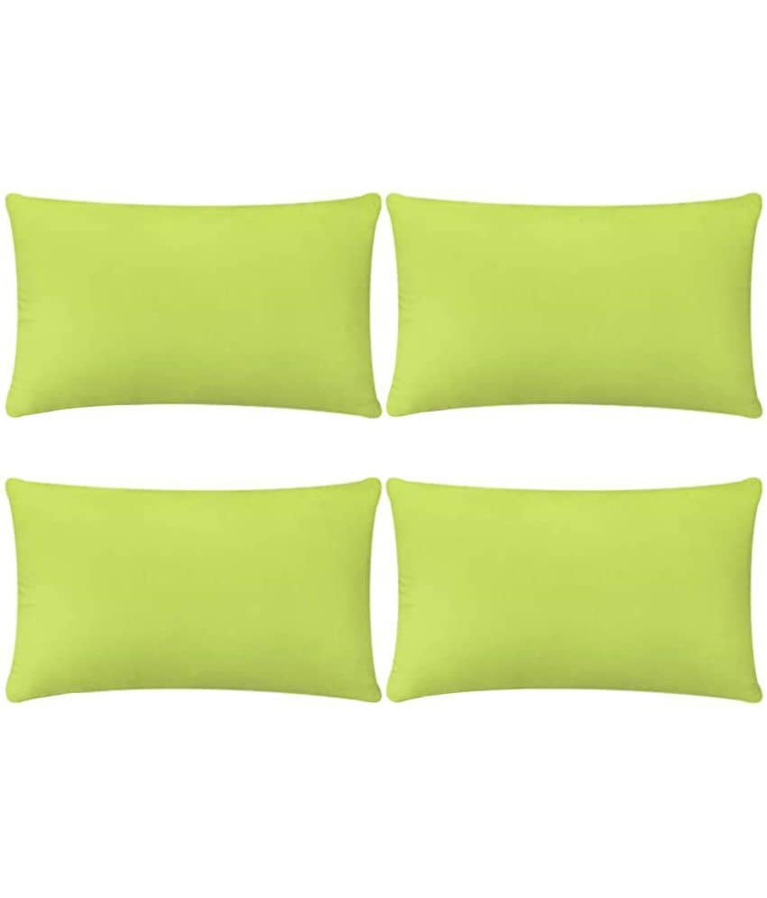 PINDIA Combos Blue Pillow Cover