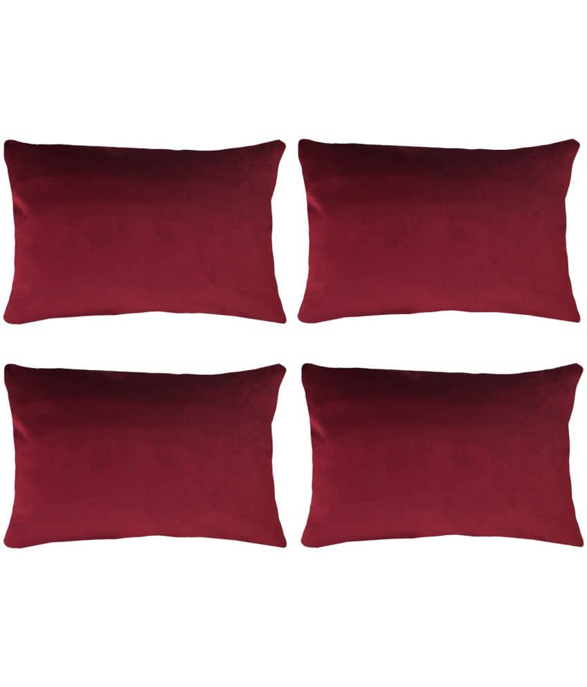 PINDIA Combos Blue Pillow Cover