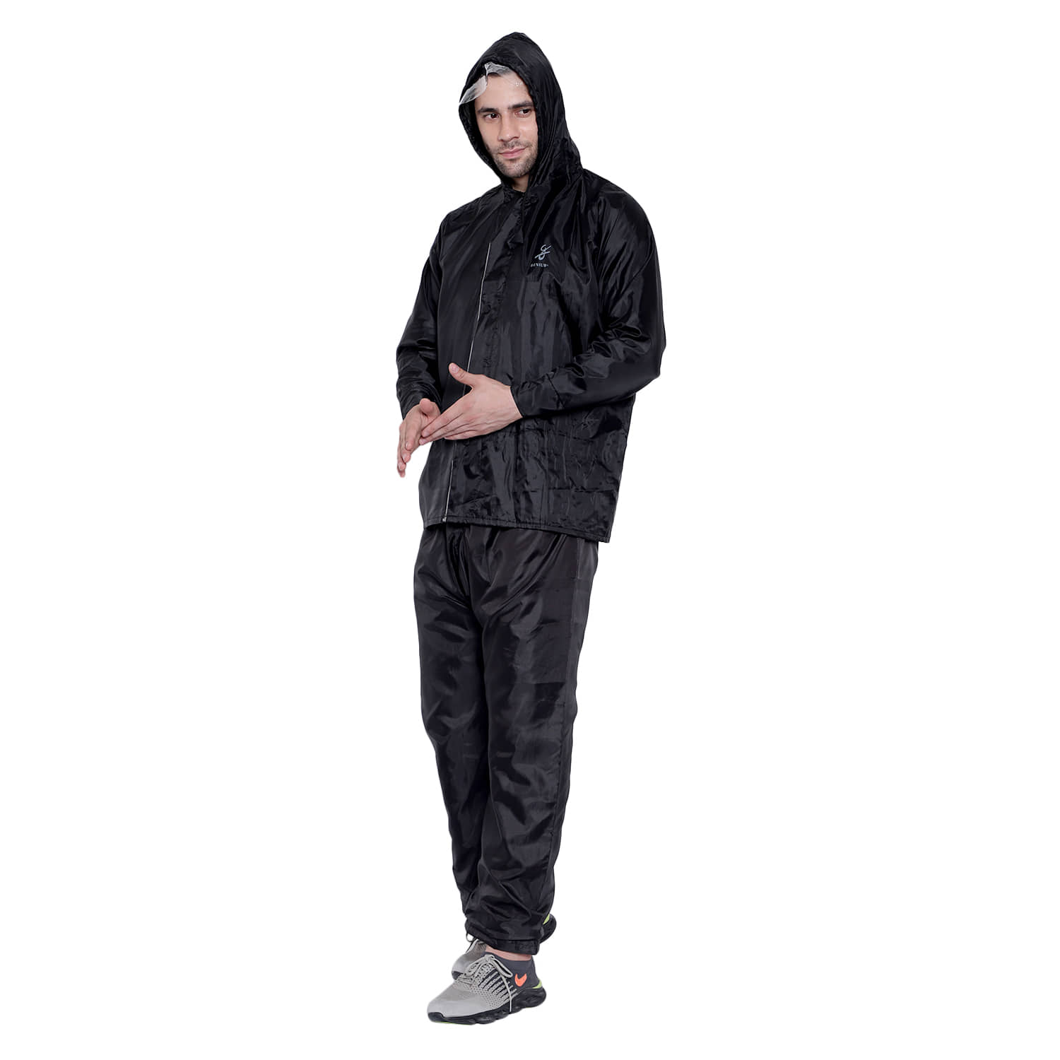 Zacharias Raincoat Set - Black