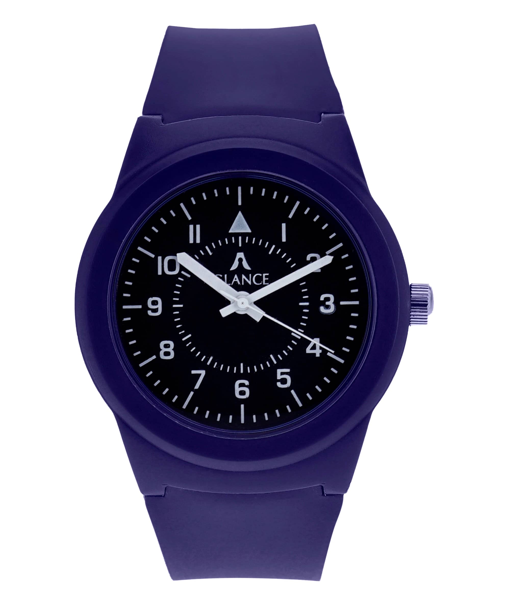Aglance - Blue Silicon Analog Men's Watch