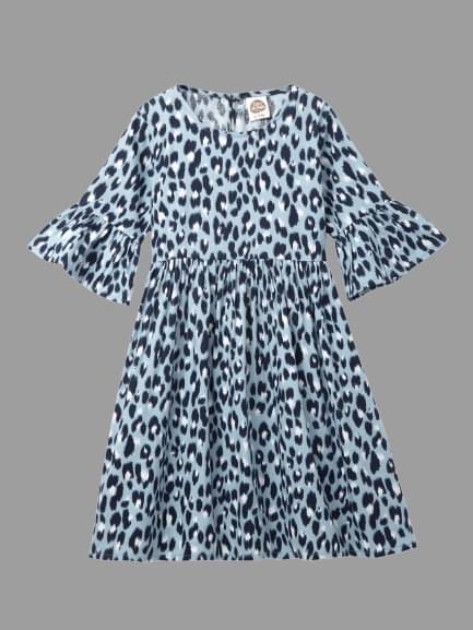 Cub Mcpaws Cotton Blend Frock For Girls ( Pack of 1 , Multi ) Cub Mcpaws Cotton Blend Frock For Girls ( Pack of 1 , Multi )