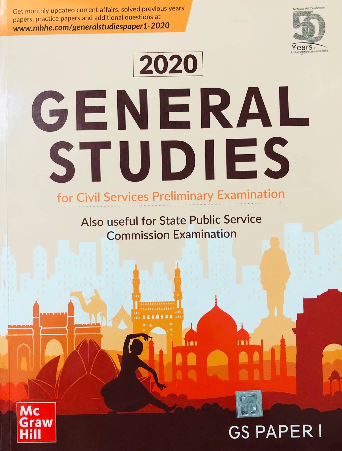     			General Studies Paper 1 2020 : for Civil Services Preliminary Examination and State Examinations