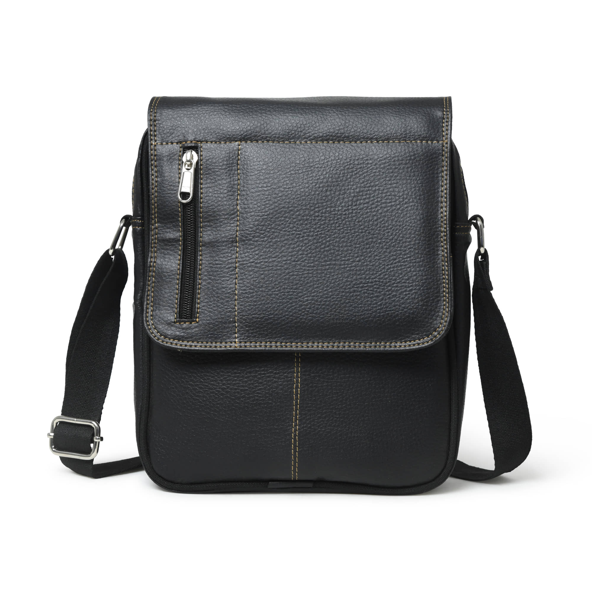 MATRICE - Black Solid Messenger Bag - Handbags | Buy online on ZillyBuy