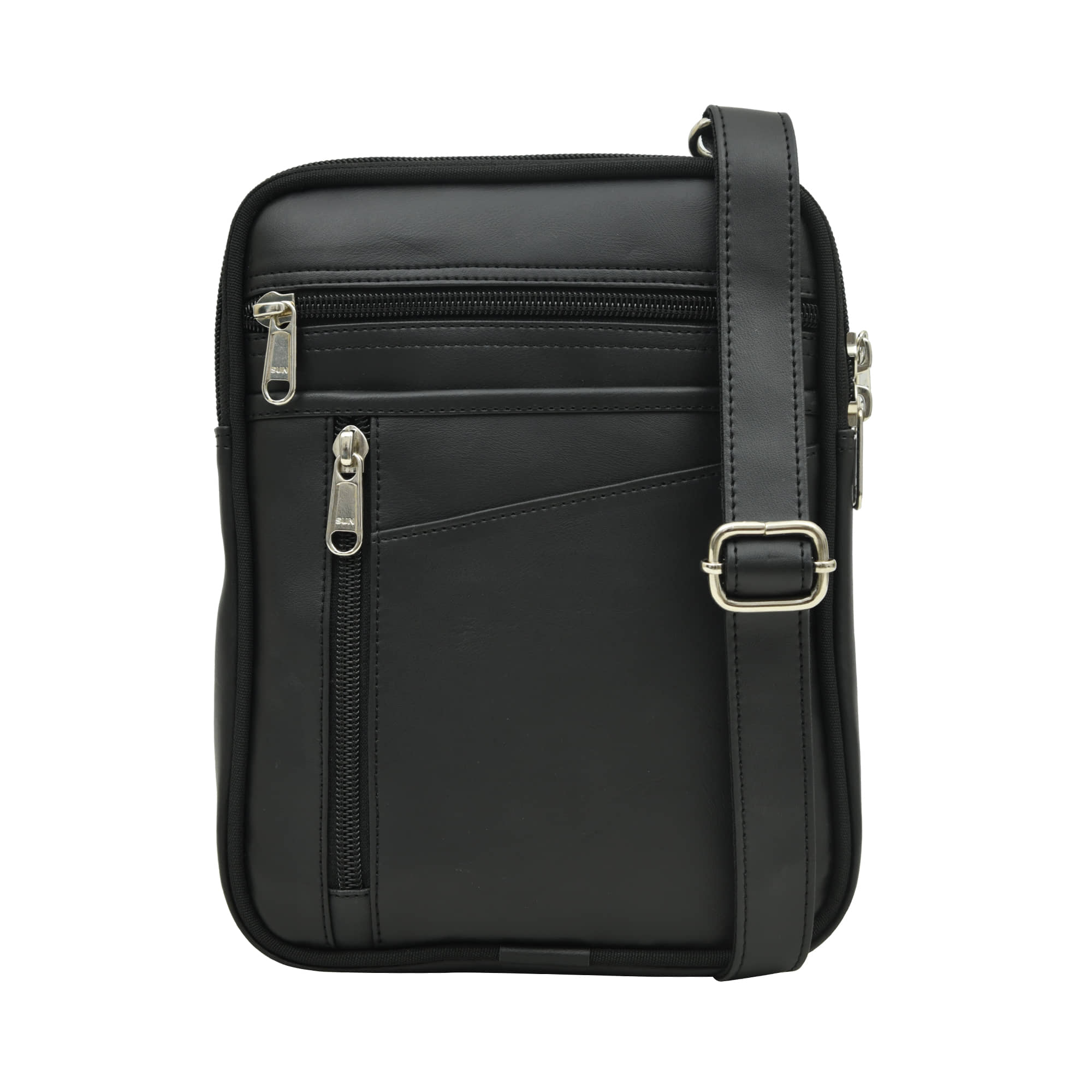 MATRICE - Black Solid Messenger Bag - Handbags | Buy online on ZillyBuy