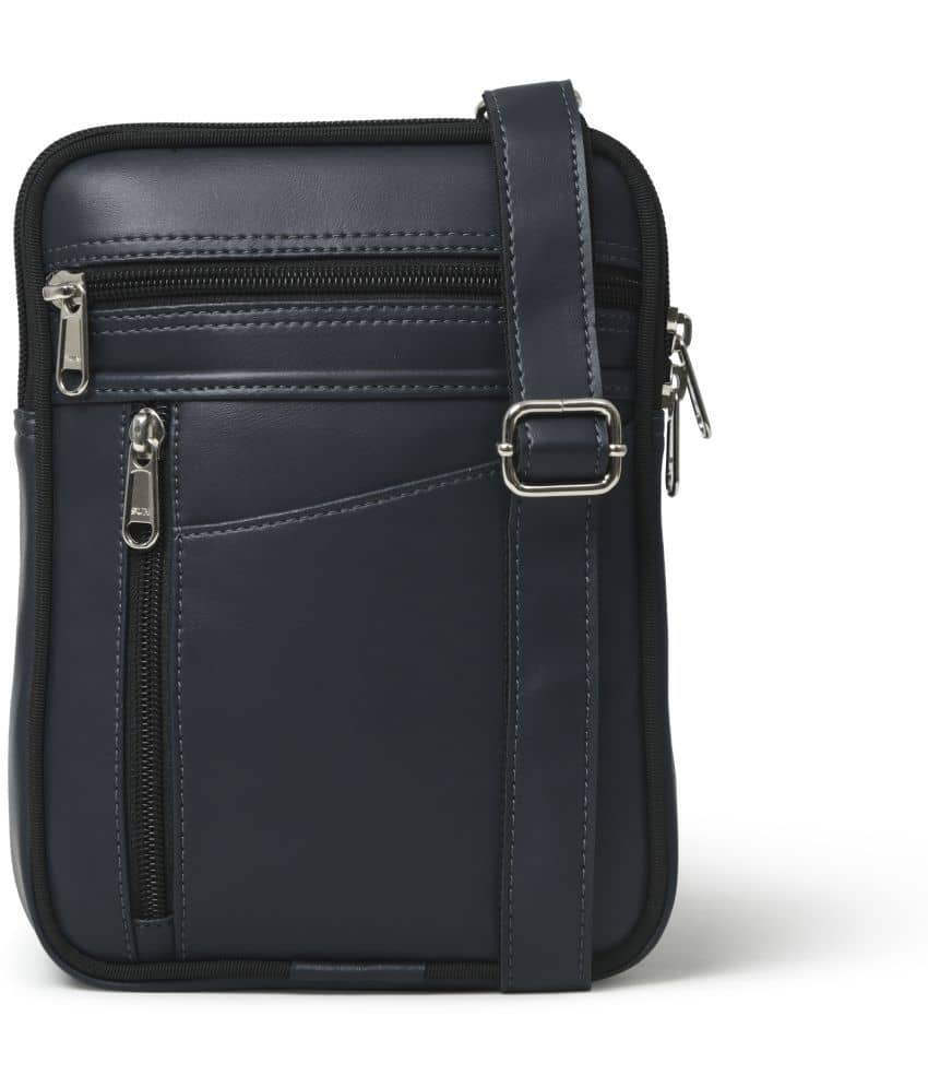 MATRICE - Blue Solid Messenger Bag - Handbags | Buy online on ZillyBuy