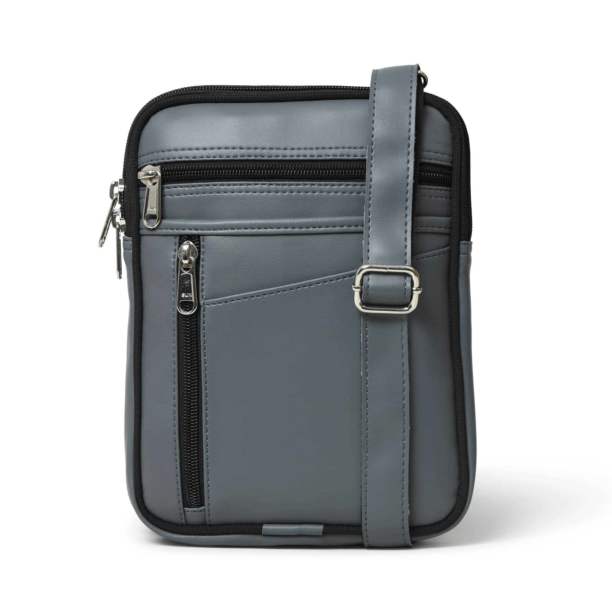 MATRICE - Grey Solid Messenger Bag - Handbags | Buy online on ZillyBuy