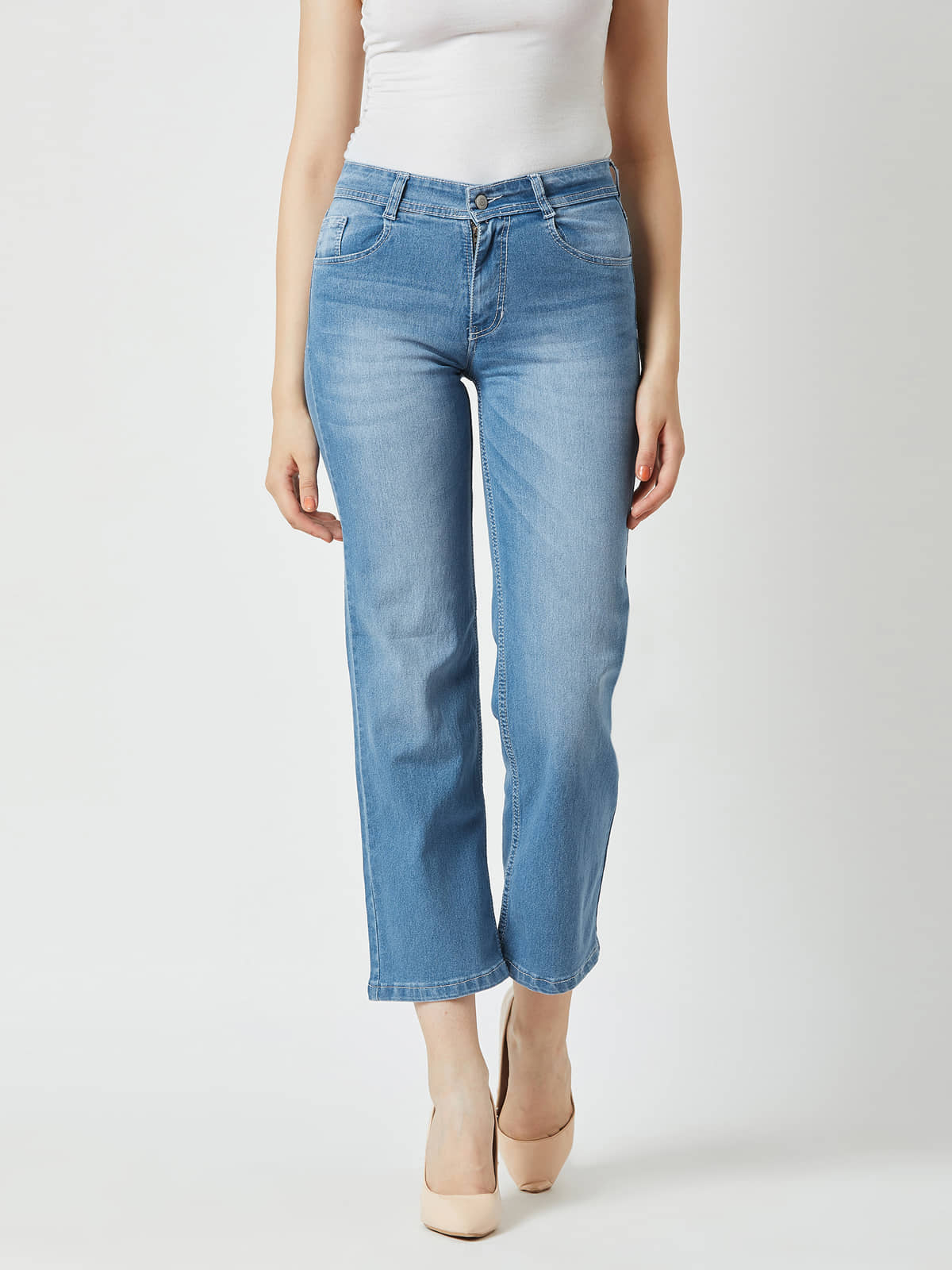 Miss Chase - Blue Denim Women's Jeans ( Pack of 1 ) - Jeans | Buy online on ZillyBuy