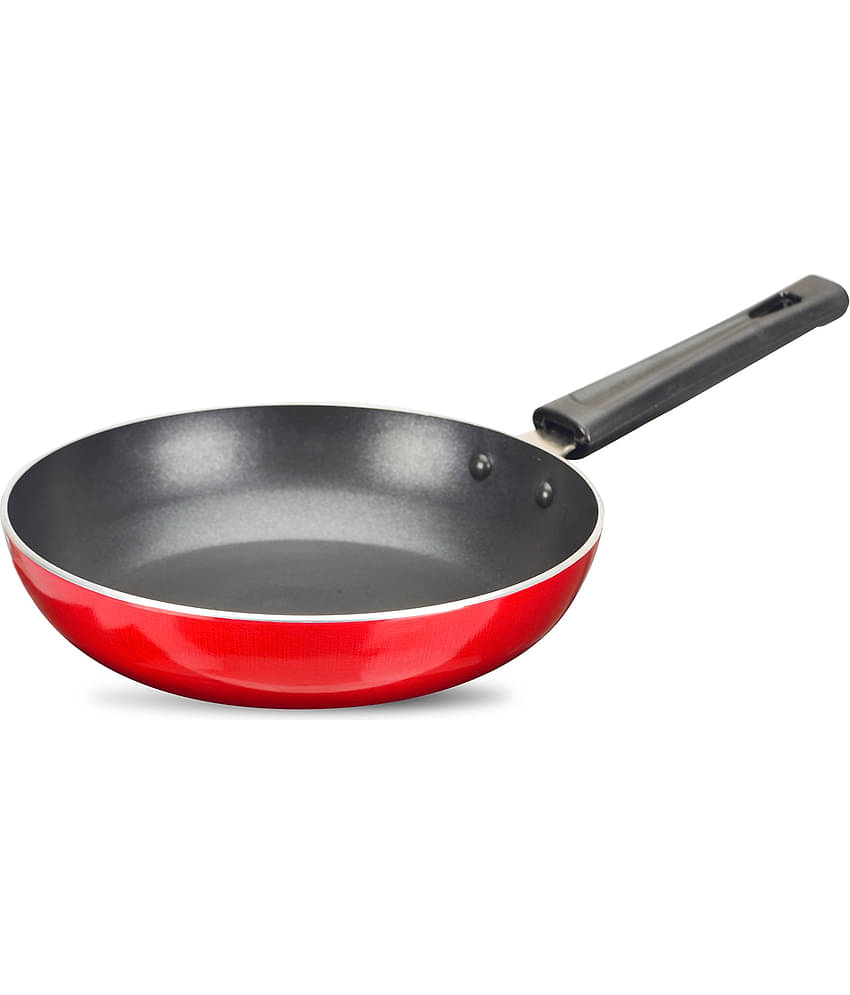 Navrang - Red Aluminium Non-Stick Cookware Sets ( Pack of 3 )