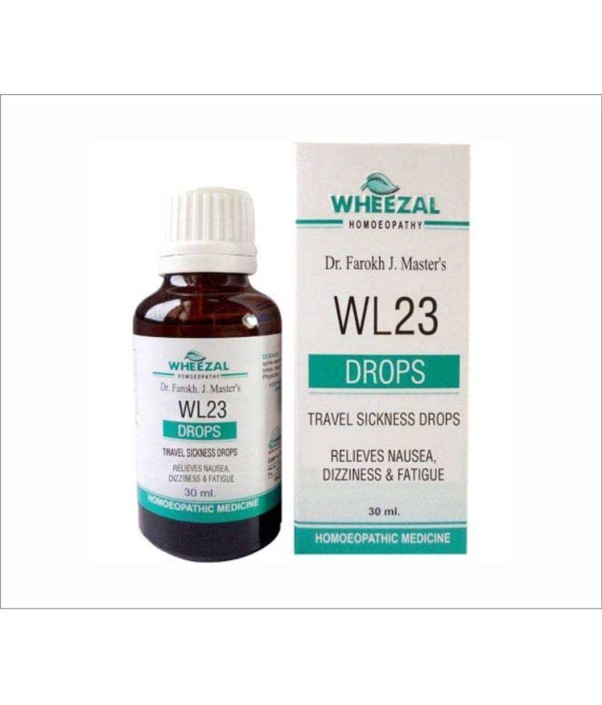     			Wheezal WL-23 Travel Sickness Drops (30ml) (PACK OF TWO) Drops 30 ml