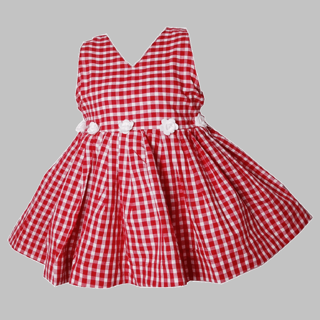 harshvardhanmart.com Pack of 1 Baby Girls Cotton Frock ( Red )