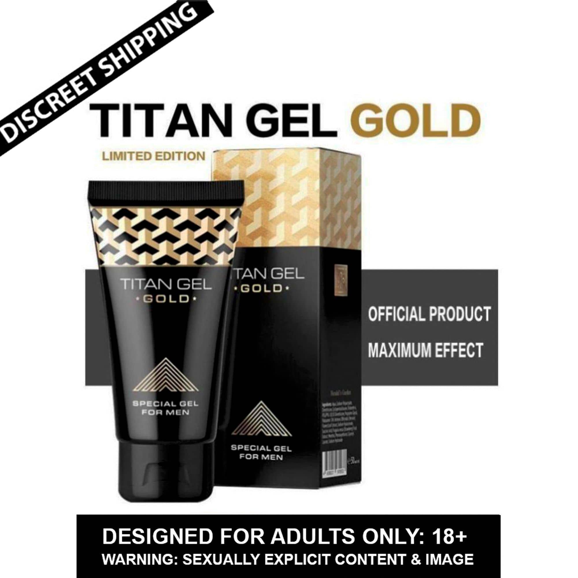 TITAN GEL GOLD FOR EXTREME ENLARGEMENT AND SUPER PERFORMANCE FOR MALE