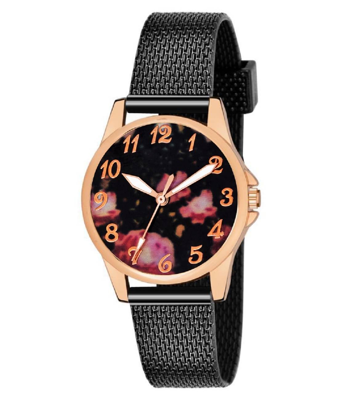     			Cosmic - Black Resin Analog Womens Watch
