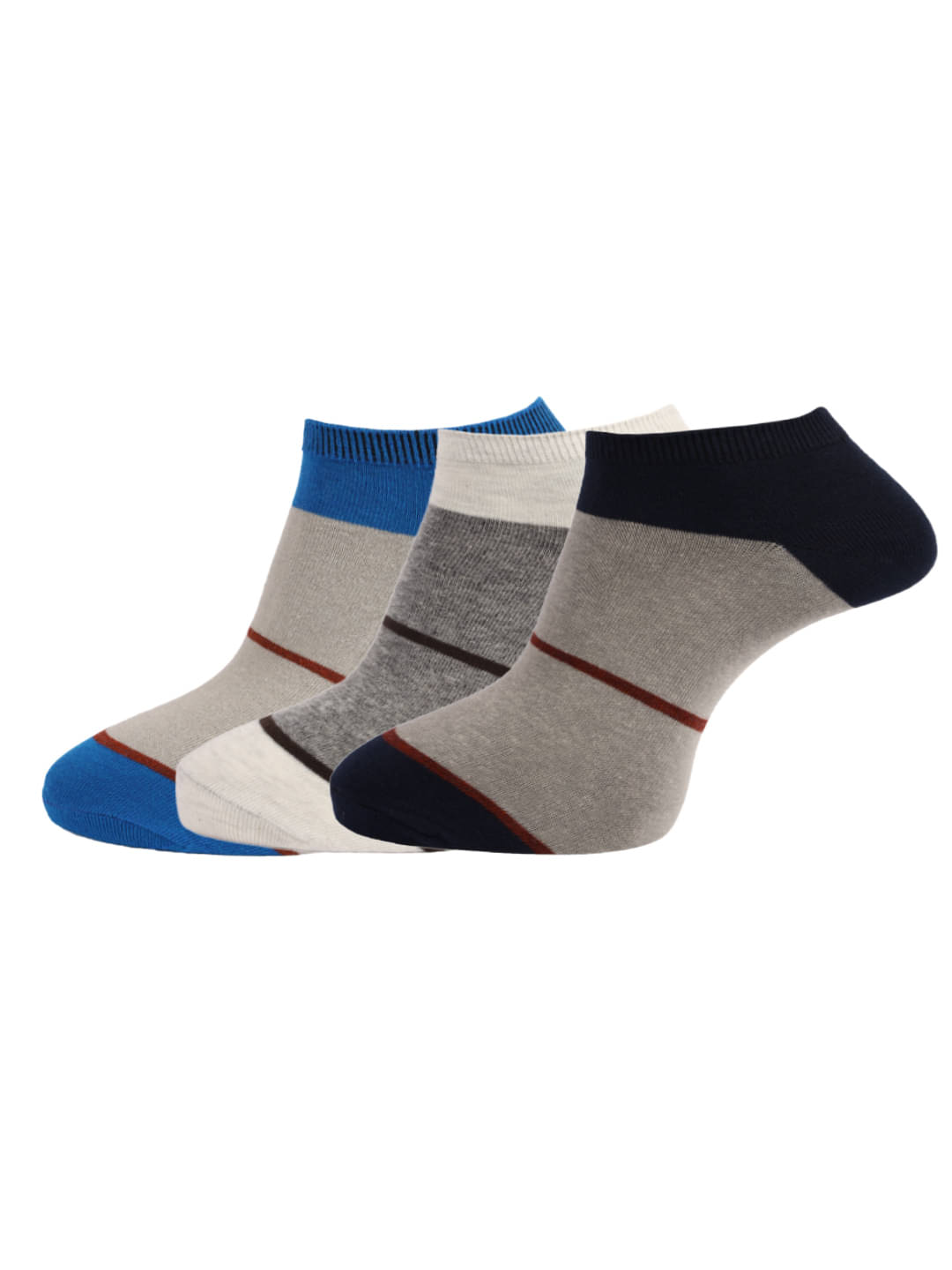 Dollar Socks - Multicolor Cotton Men's Ankle Length Socks ( Pack of 3 ) Dollar Socks - Multicolor Cotton Men's Ankle Length Socks ( Pack of 3 )