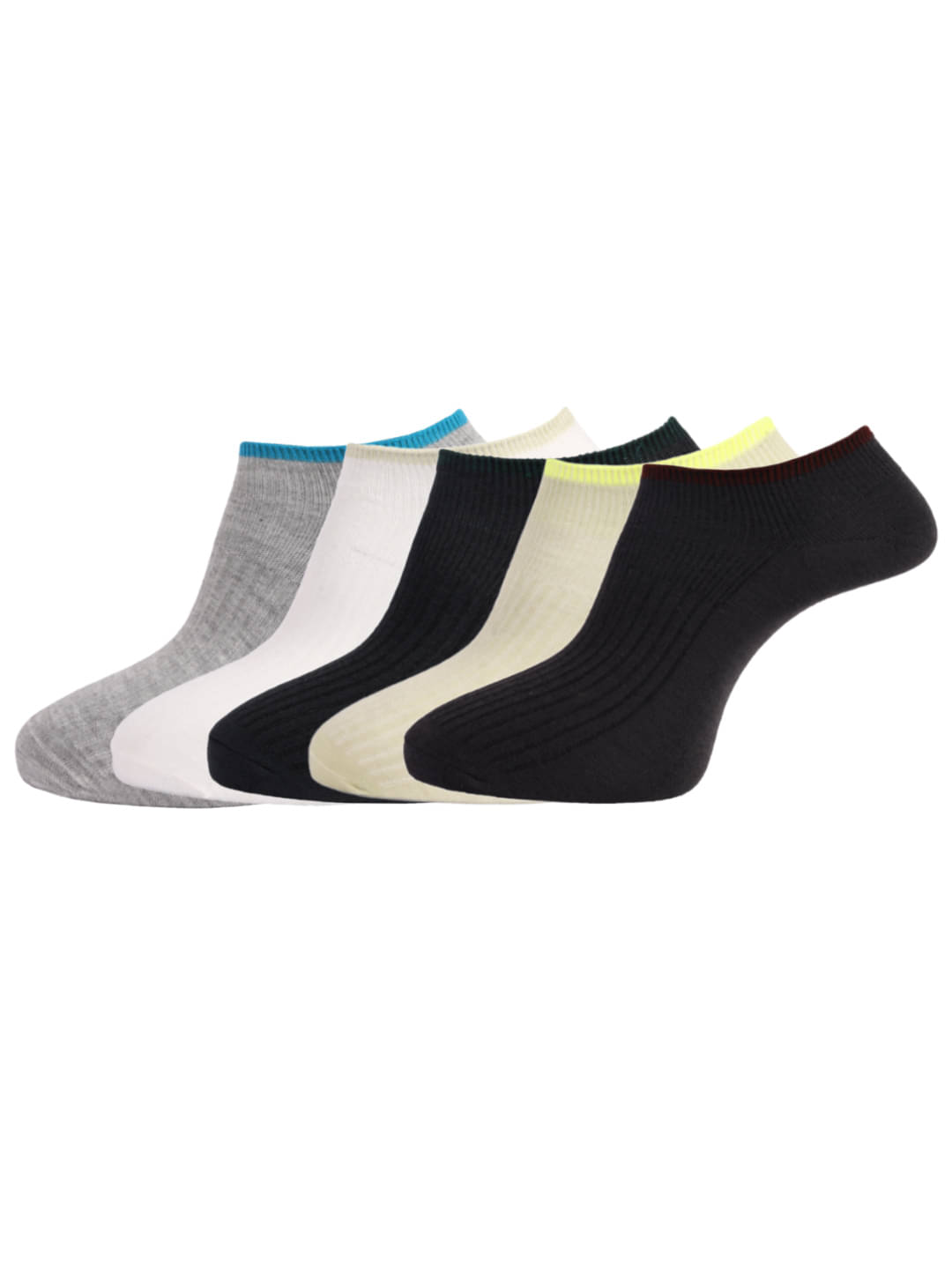 Dollar Socks - Multicolor Cotton Men's Ankle Length Socks ( Pack of 5 ) Dollar Socks - Multicolor Cotton Men's Ankle Length Socks ( Pack of 5 )