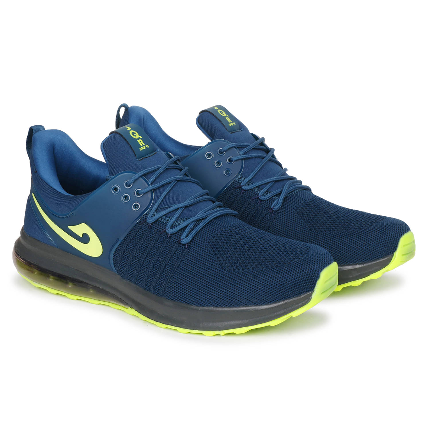 JQR - RTGSs Green Men's Sports Running Shoes JQR - RTGSs Green Men's Sports Running Shoes