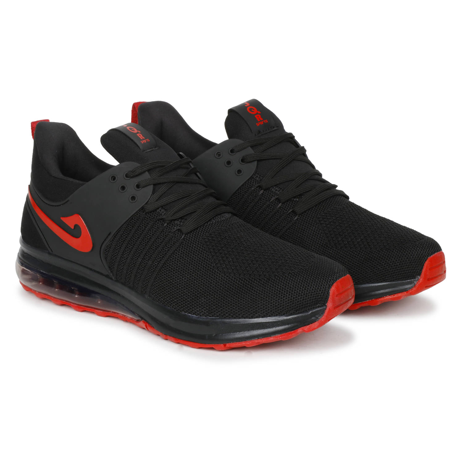     			JQR - RTGSs Red Men's Sports Running Shoes