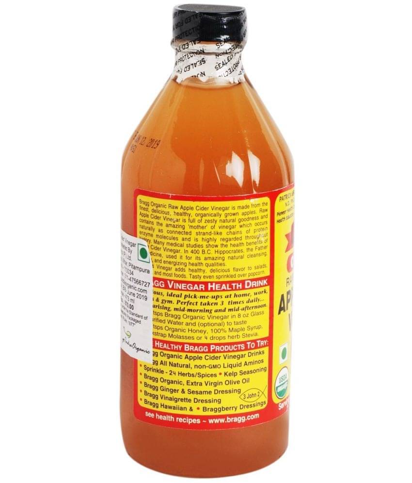 Bragg Cider Vinegar Raw Unfiltered Apple 473 g Bragg Cider Vinegar Raw Unfiltered Apple 473 g