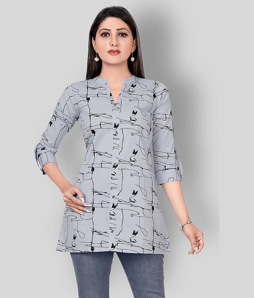 Cotton Short Kurti For Women (Pack of 1) - Kurtis, Tunics | Buy online on ZillyBuy