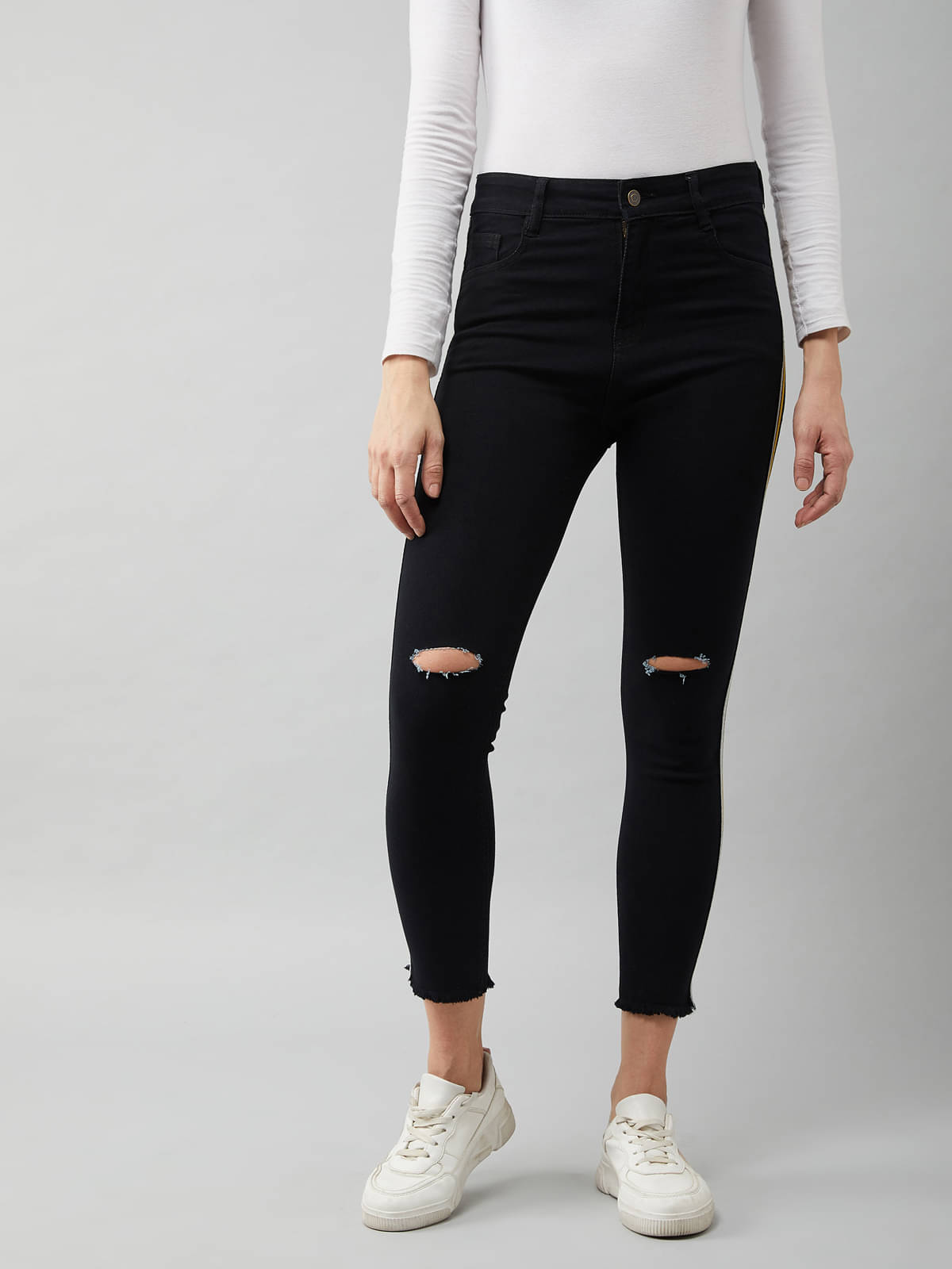     			Miss Chase - Black Cotton Women's Jeans ( Pack of 1 )