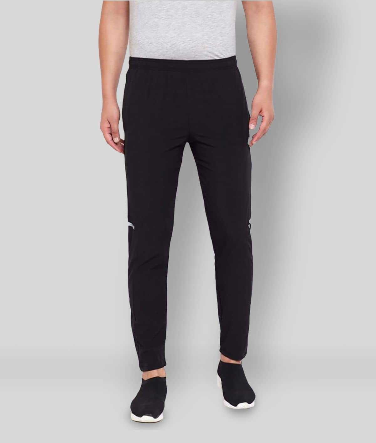 RANBOLT - Black Polyester Men's Trackpants ( Pack of 1 ) - Track Pants | Buy online on ZillyBuy