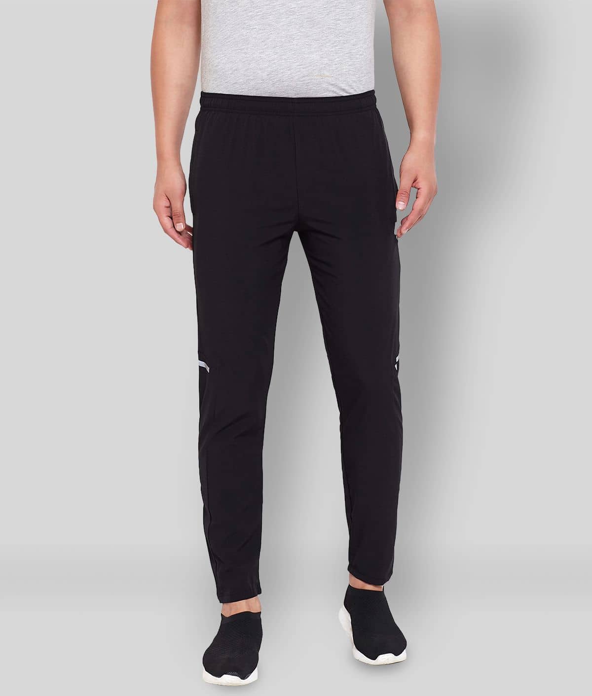 RANBOLT -  Black Polyester Men's Sports Trackpants ( Pack of 1 ) - Track Pants | Buy online on ZillyBuy