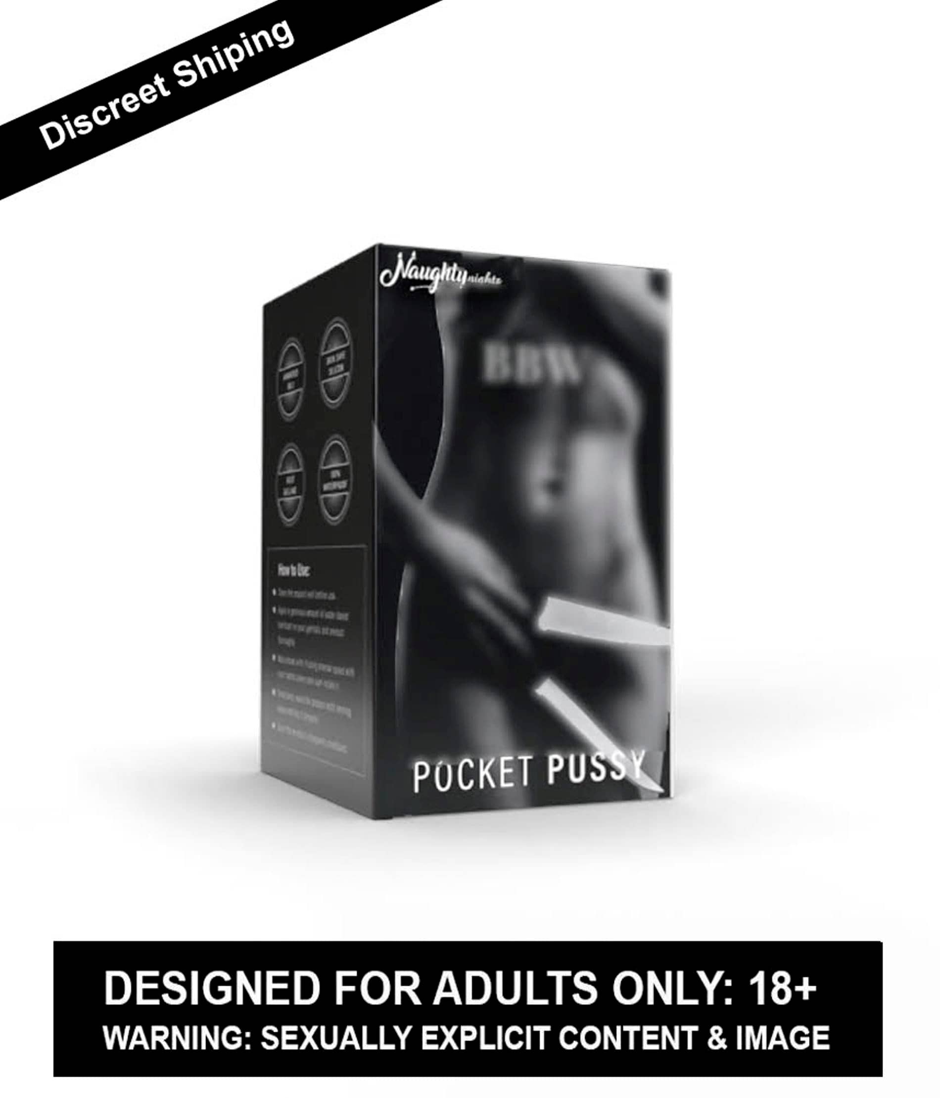 BBW Sex Doll Pussy Shaped Pocket Masturbator Sex Toy For Men By-BLUEMOON