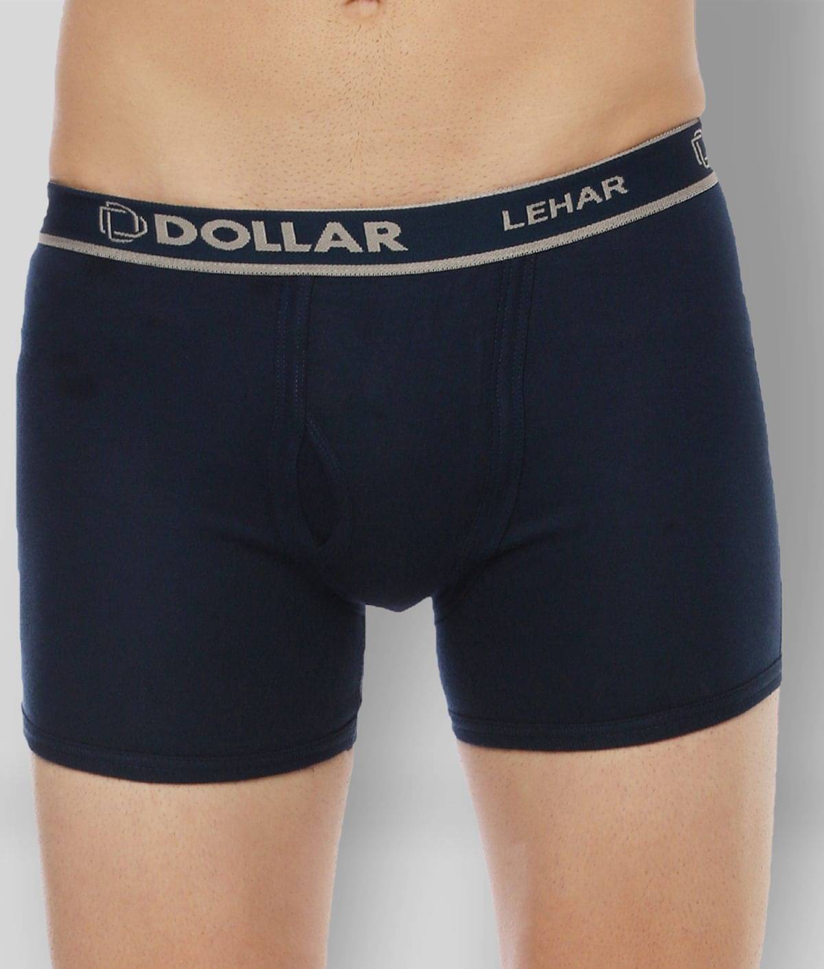 Dollar Lehar Mens Combed Cotton Trunk - Pack of 5 - (Colour May Vary) Dollar Lehar Mens Combed Cotton Trunk - Pack of 5 - (Colour May Vary)