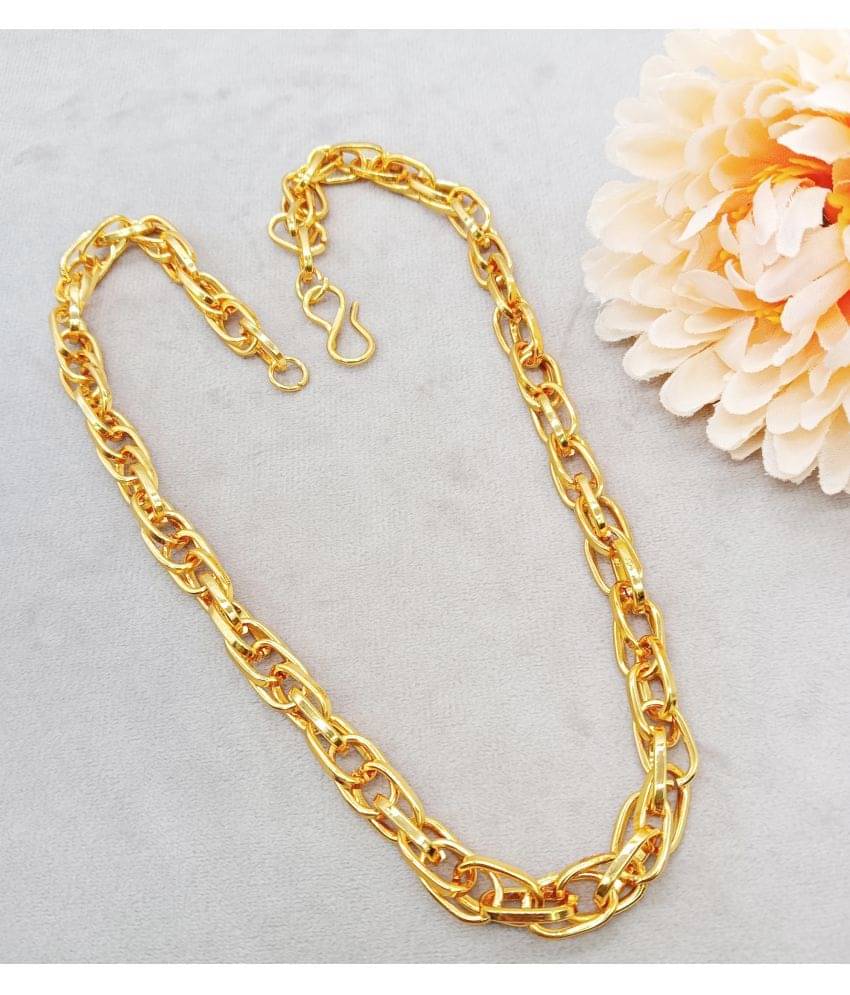 KRIMO Gold Plated Chain ( Set of 1 ) KRIMO Gold Plated Chain ( Set of 1 )