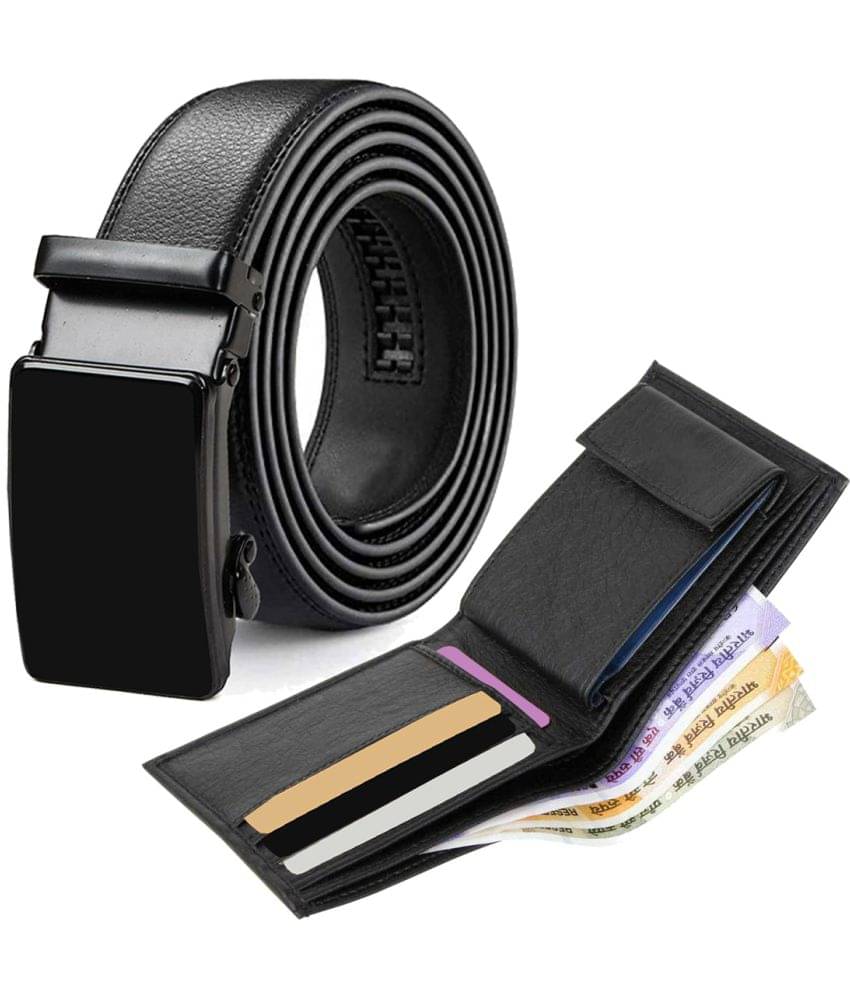     			Loopa - PU Men's Belts Wallets Set ( Pack of 1 )