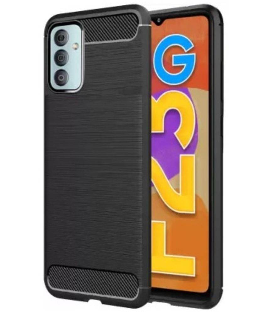 Spectacular Ace - Black Silicon Plain Back Cover Compatible For Samsung Galaxy F23 5G ( Pack of 1 )     			Spectacular Ace - Black Silicon Plain Back Cover Compatible For Samsung Galaxy F23 5G ( Pack of 1 )