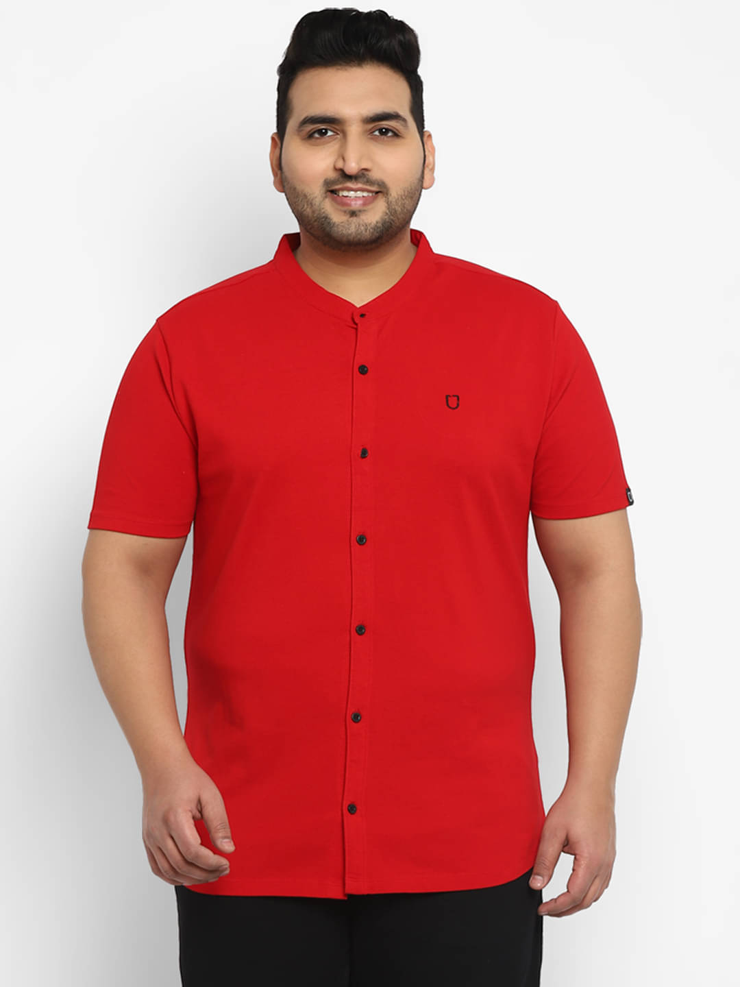 Urbano Plus - Red Cotton Regular Fit Men's Casual Shirt ( Pack of 1 ) Urbano Plus - Red Cotton Regular Fit Men's Casual Shirt ( Pack of 1 )