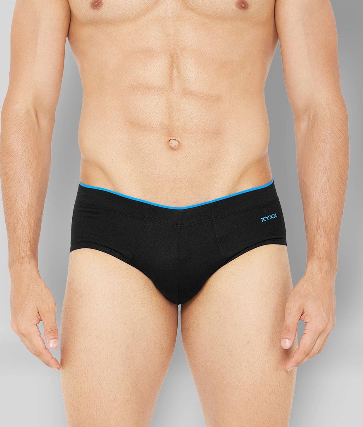 XYXX Pack of 3 Cotton Briefs For Men's ( Black ) XYXX Pack of 3 Cotton Briefs For Men's ( Black )