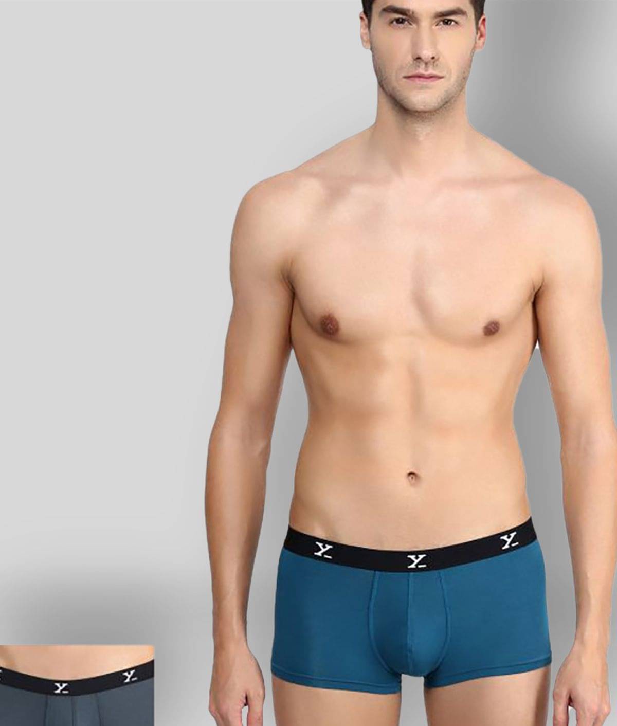     			XYXX Pack of 2 Modal Trunks For Men's ( Yellow )