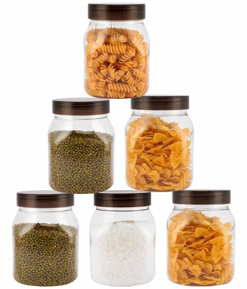     			PearlPet - Black Polyproplene Food Container ( Pack of 6 )