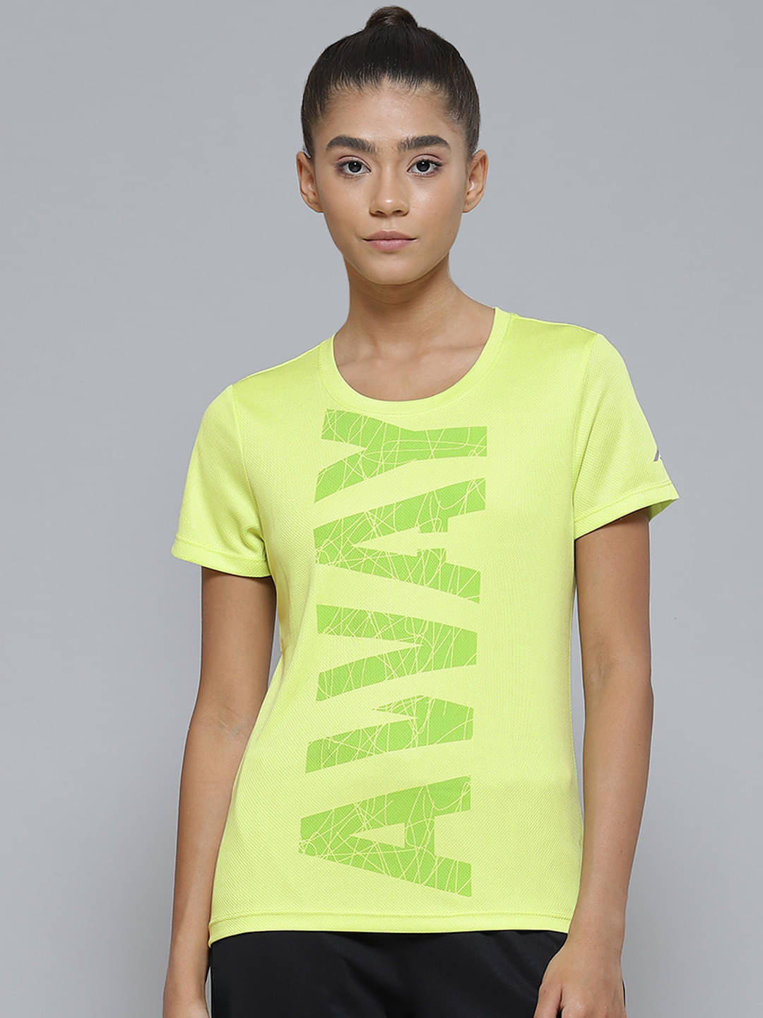     			Alcis Green Polyester Tees - Single