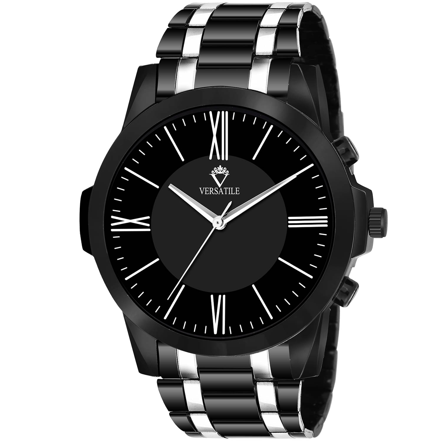 Versatile - Multicolor Stainless Steel Analog Men's Watch Versatile - Multicolor Stainless Steel Analog Men's Watch