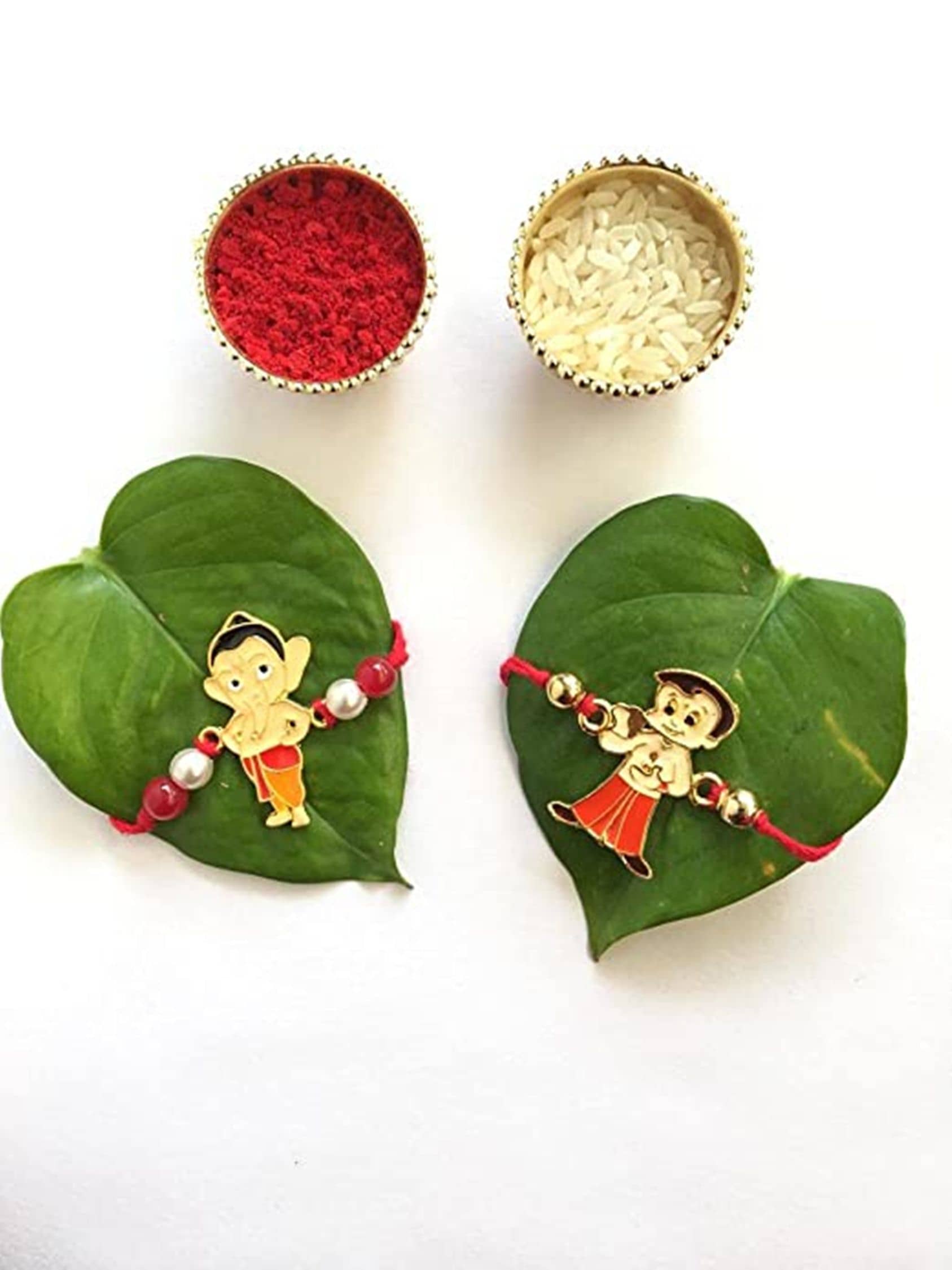 thriftkart Kids Rakhi Multicolour Pack of 2 - Bangles & Bracelets | Buy online on ZillyBuy