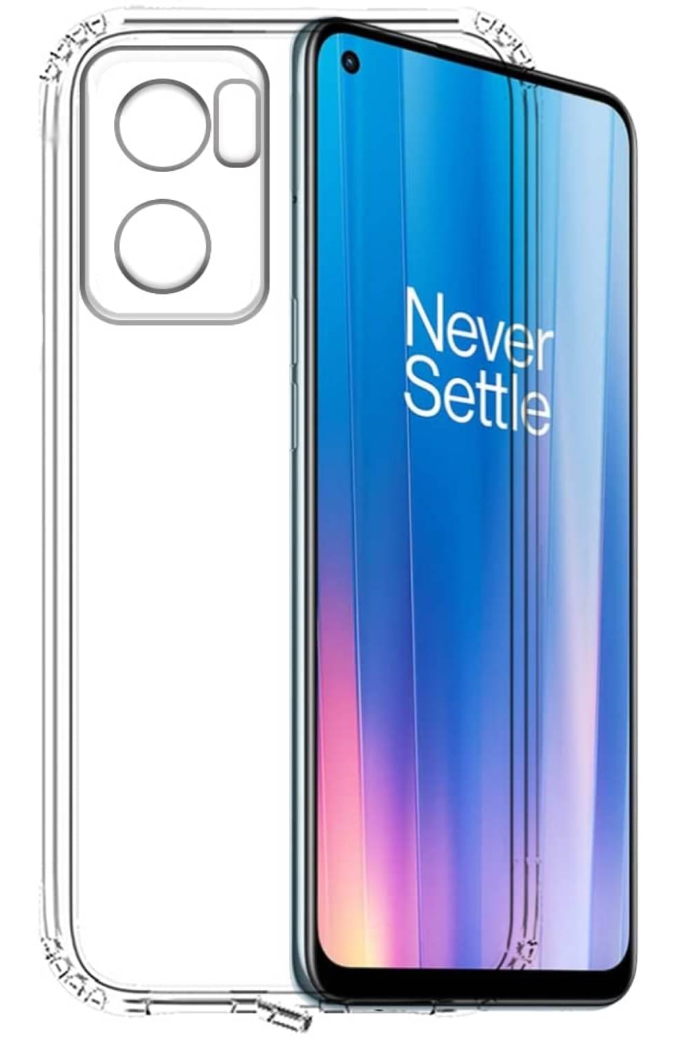 Case Vault Covers - Transparent Silicon Silicon Soft cases Compatible For Oneplus Nord Ce 2 5G ( Pack of 1 ) Case Vault Covers - Transparent Silicon Silicon Soft cases Compatible For Oneplus Nord Ce 2 5G ( Pack of 1 )