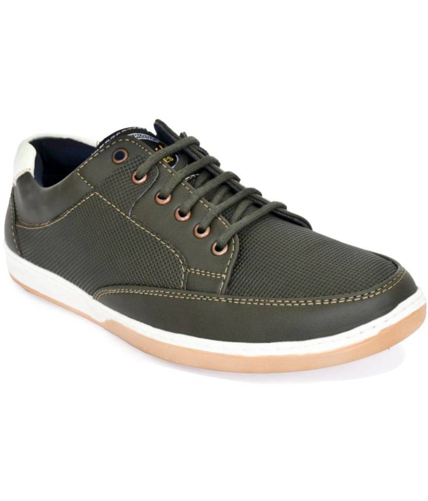     			YOU LIkE - Olive Men's Sneakers