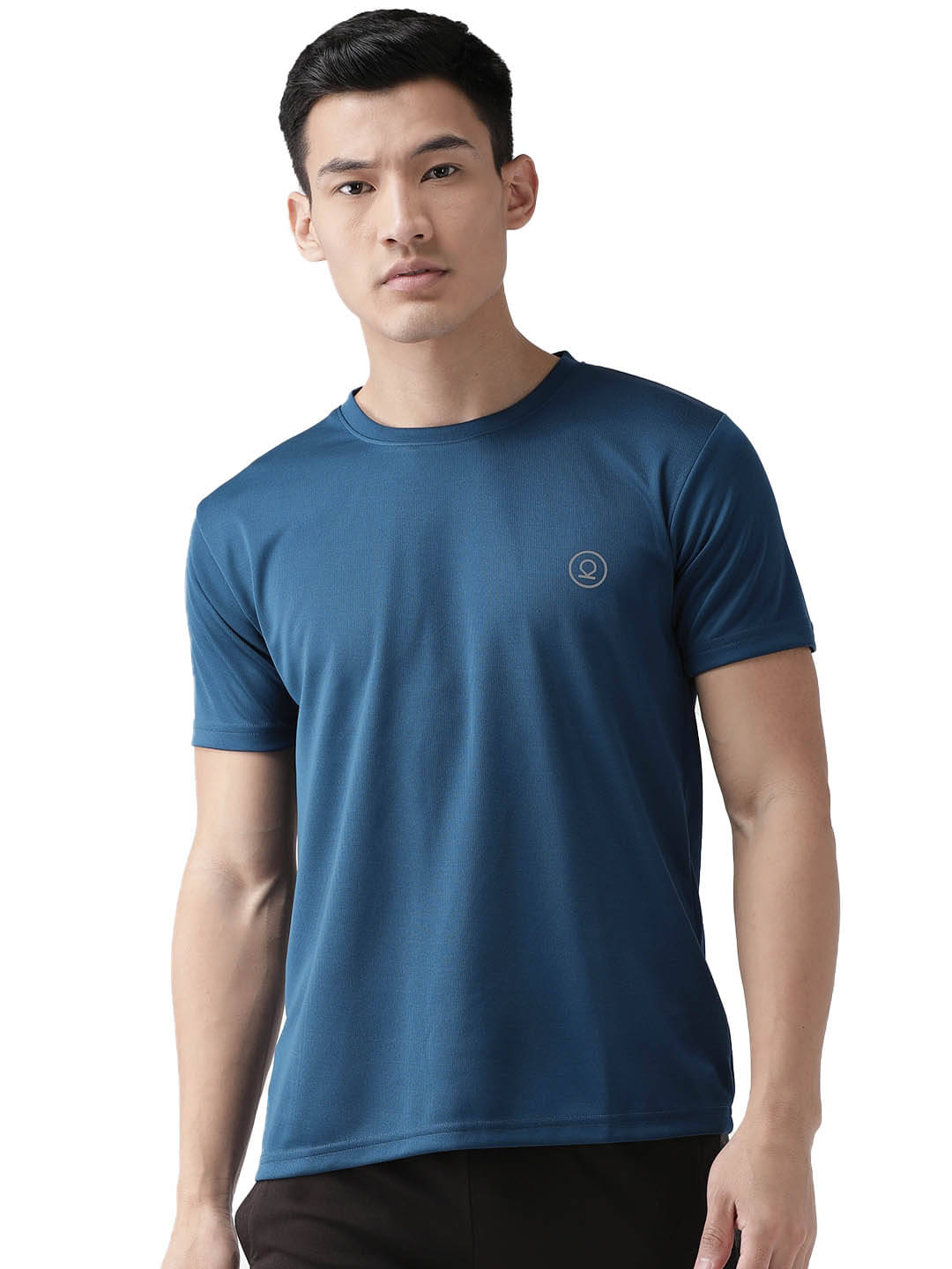 Chkokko - Polyester Regular Fit Indigo Men's Sports T-Shirt ( Pack of 1 ) Chkokko - Polyester Regular Fit Indigo Men's Sports T-Shirt ( Pack of 1 )