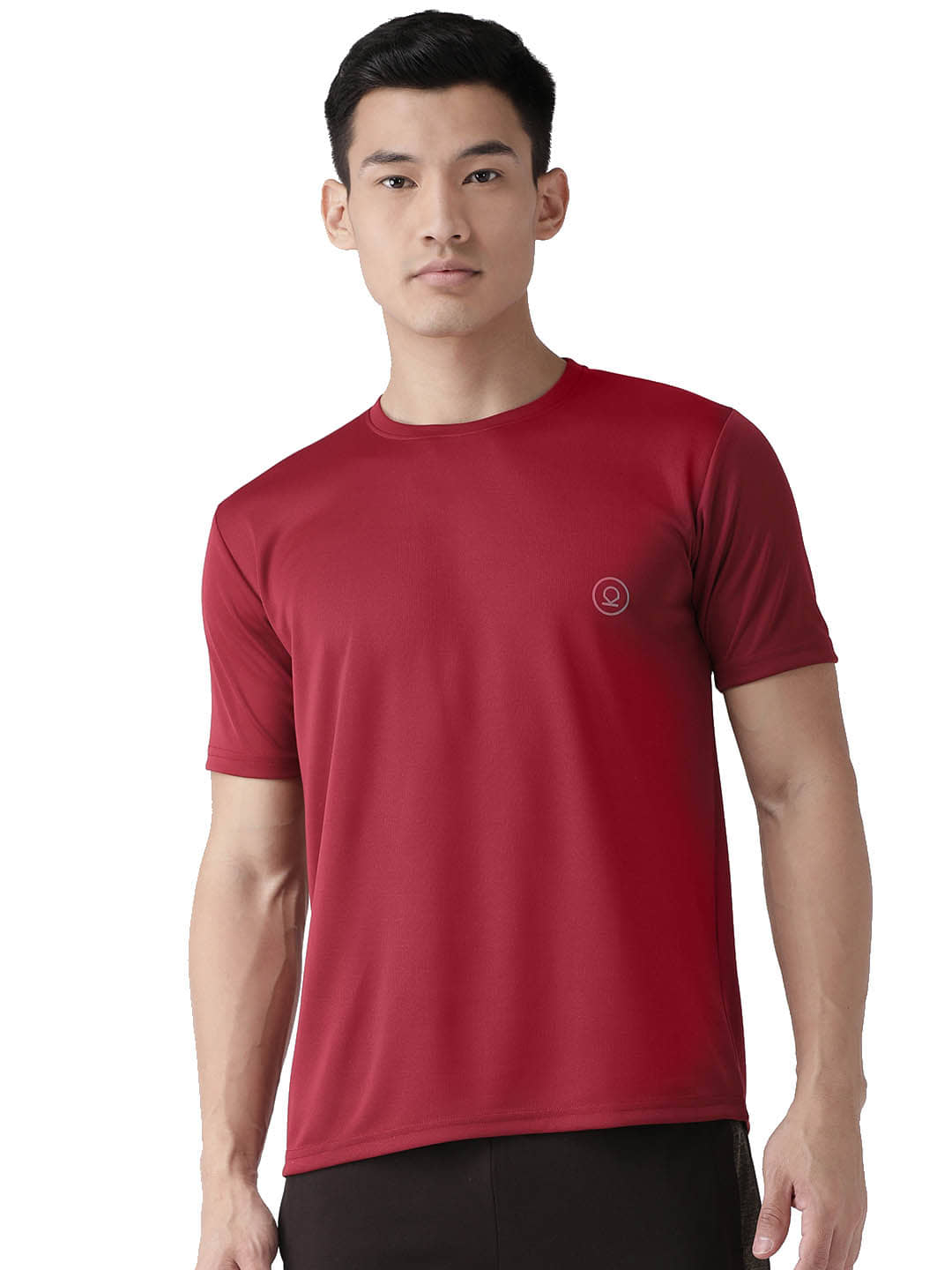 Chkokko - Polyester Regular Fit Dark Green Men's Sports T-Shirt ( Pack of 1 )