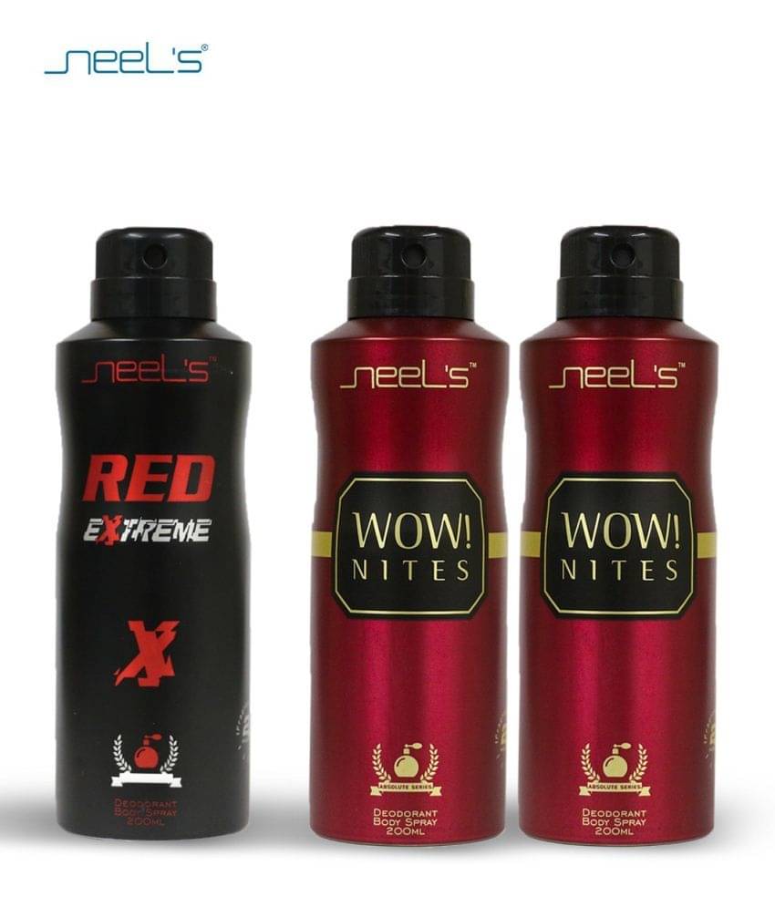     			Neel's - Deodorant Spray for Unisex 200 ml ( Pack of 3 )