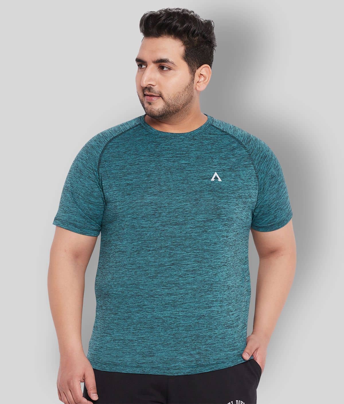AUSTIVO - Polyester Slim Fit Blue Men's Sports T-Shirt ( Pack of 1 )