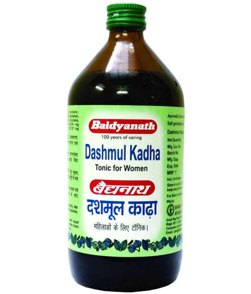 Baidyanath Dashmul Kadha 450Ml Liquid (Pack of 1) Baidyanath Dashmul Kadha 450Ml Liquid (Pack of 1)