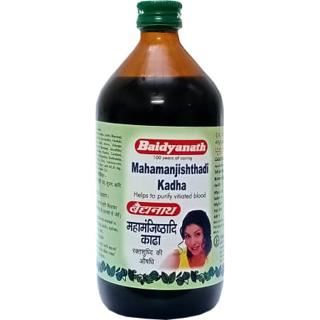 Baidyanath Mahamanjisthadi Skin Kadha 200 Liquid (Pack of 3)