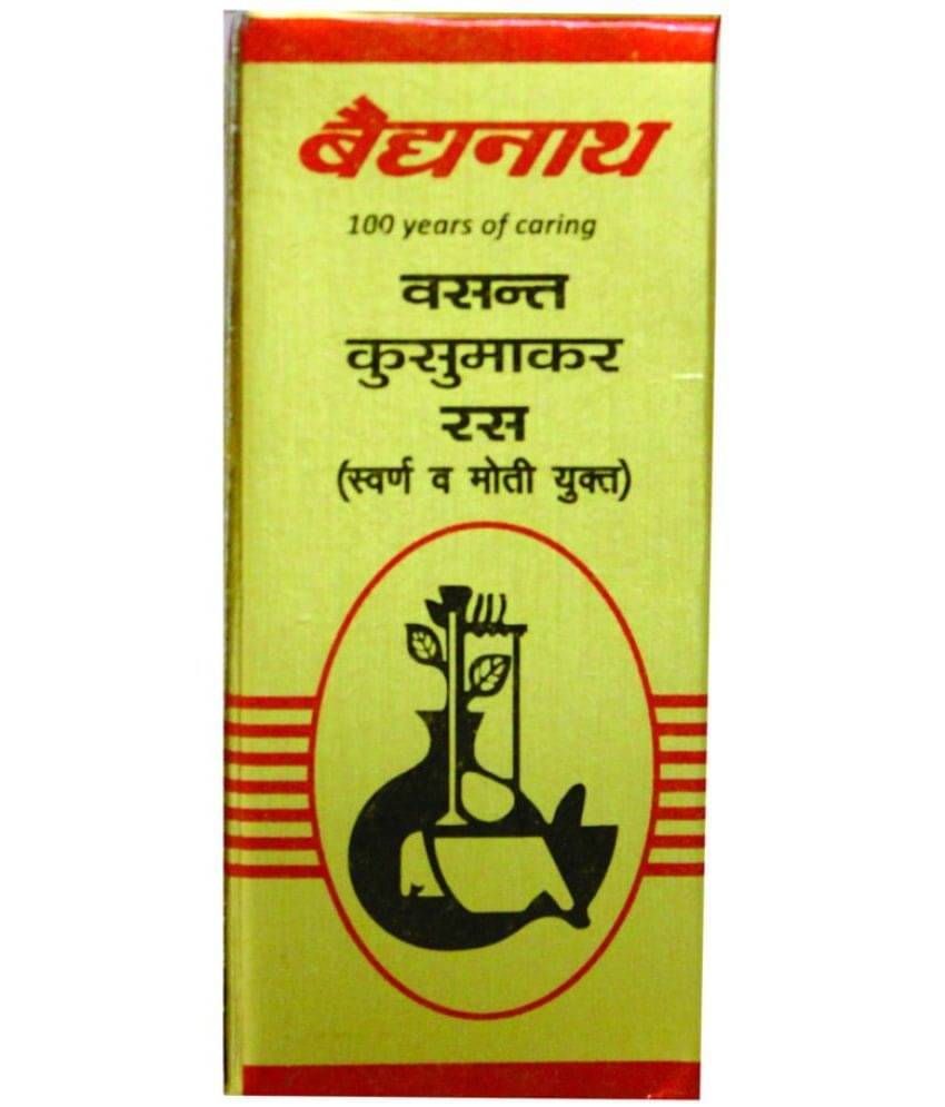 Baidyanath Vasant Kusumakar Ras 5 Tablet Baidyanath Vasant Kusumakar Ras 5 Tablet