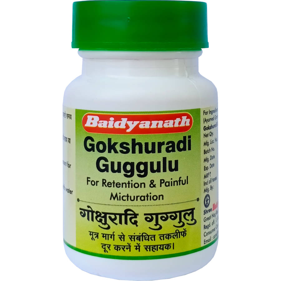     			Baidyanath Gokshuradi Guggulu 80 Tablets (Pack of 2)