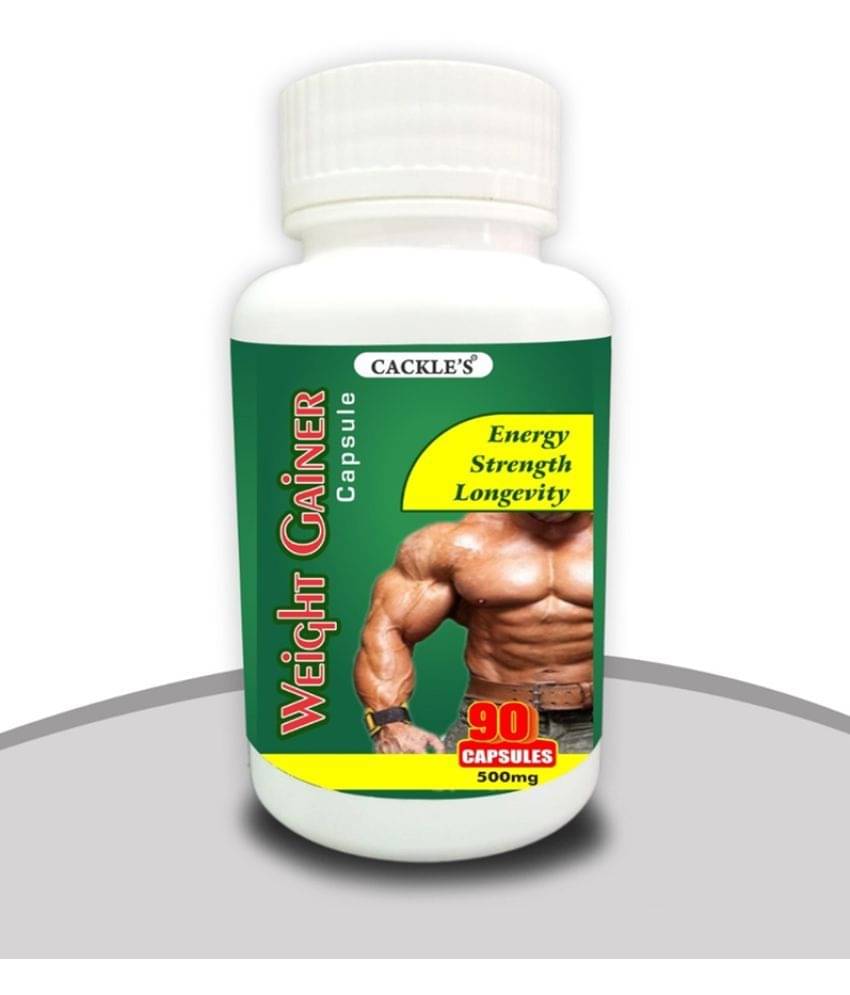 Cackle's Weight Gainer Capsule, Pack of 90 no.s Cackle's Weight Gainer Capsule, Pack of 90 no.s